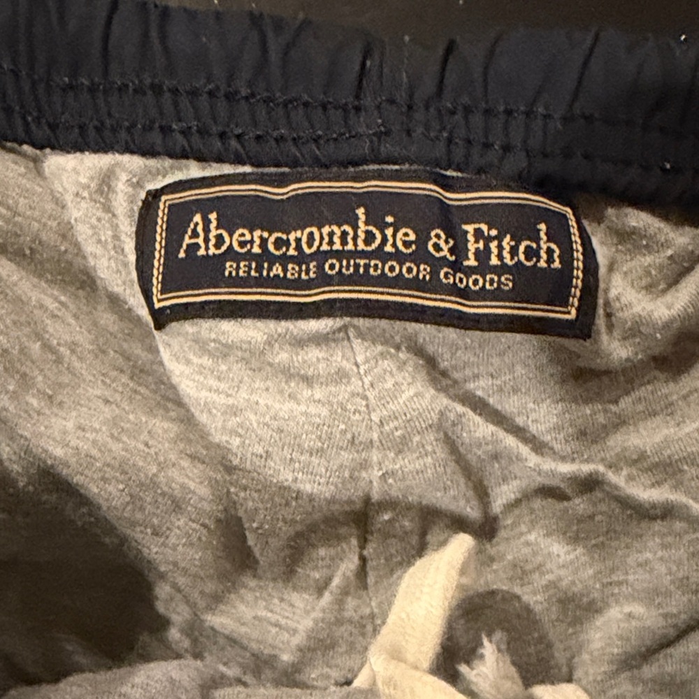 Abercrombie & Fitch Dark Blue Pants with Yellow Accents - Picture 4 of 6